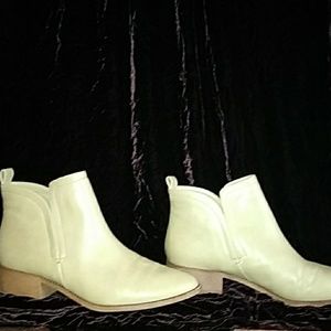 F21 Taupe Ankle Boots